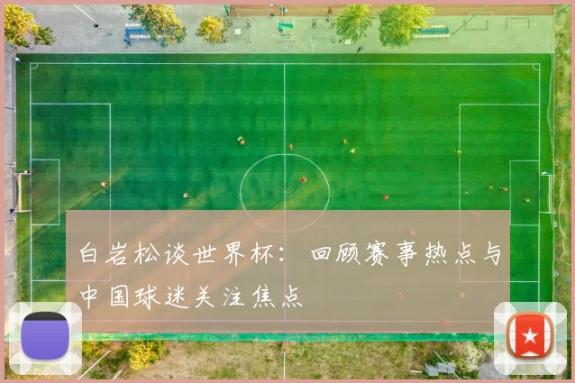 白岩松谈世界杯:回顾赛事热点与中国球迷关注焦点